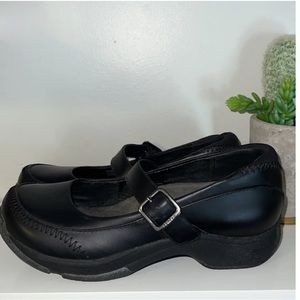 Black Dansko Mary Jane Clogs | Size 36